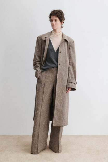 Mosey Jacket Brown Herringbone