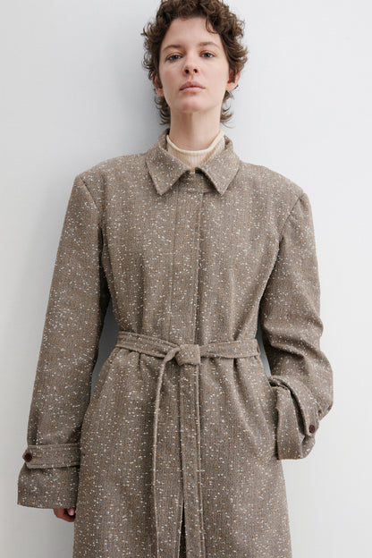 Mosey Jacket Brown Herringbone