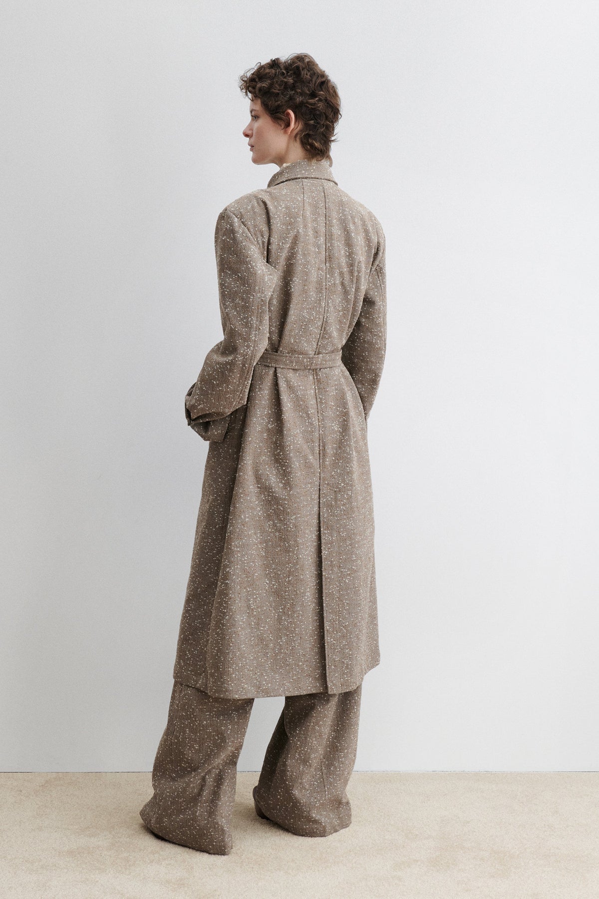 Mosey Jacket Brown Herringbone