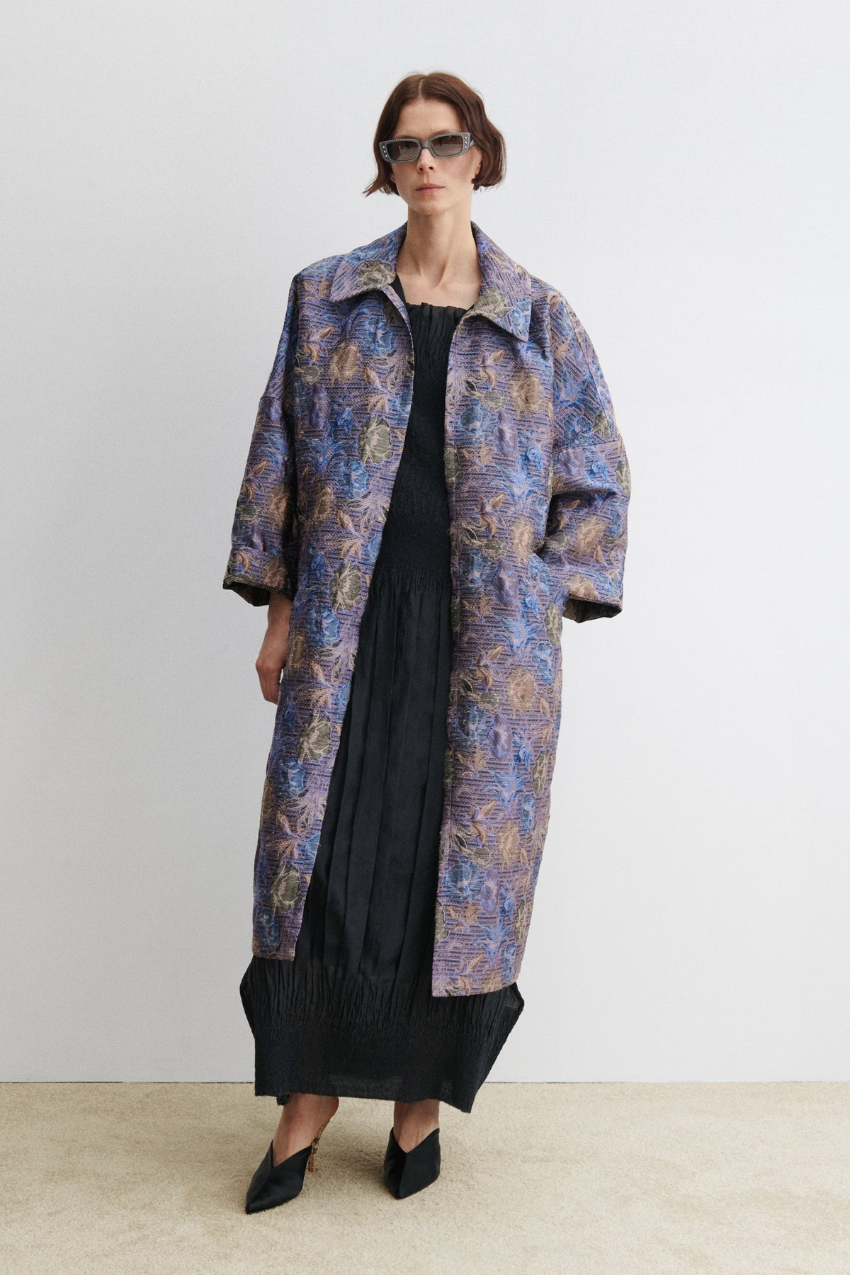 Escott Coat Blue