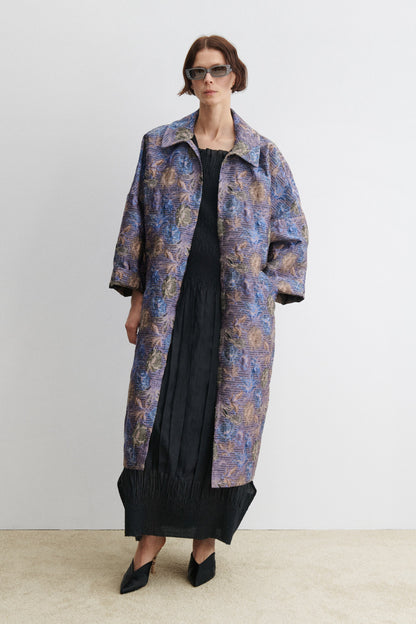 Escott Coat Blue