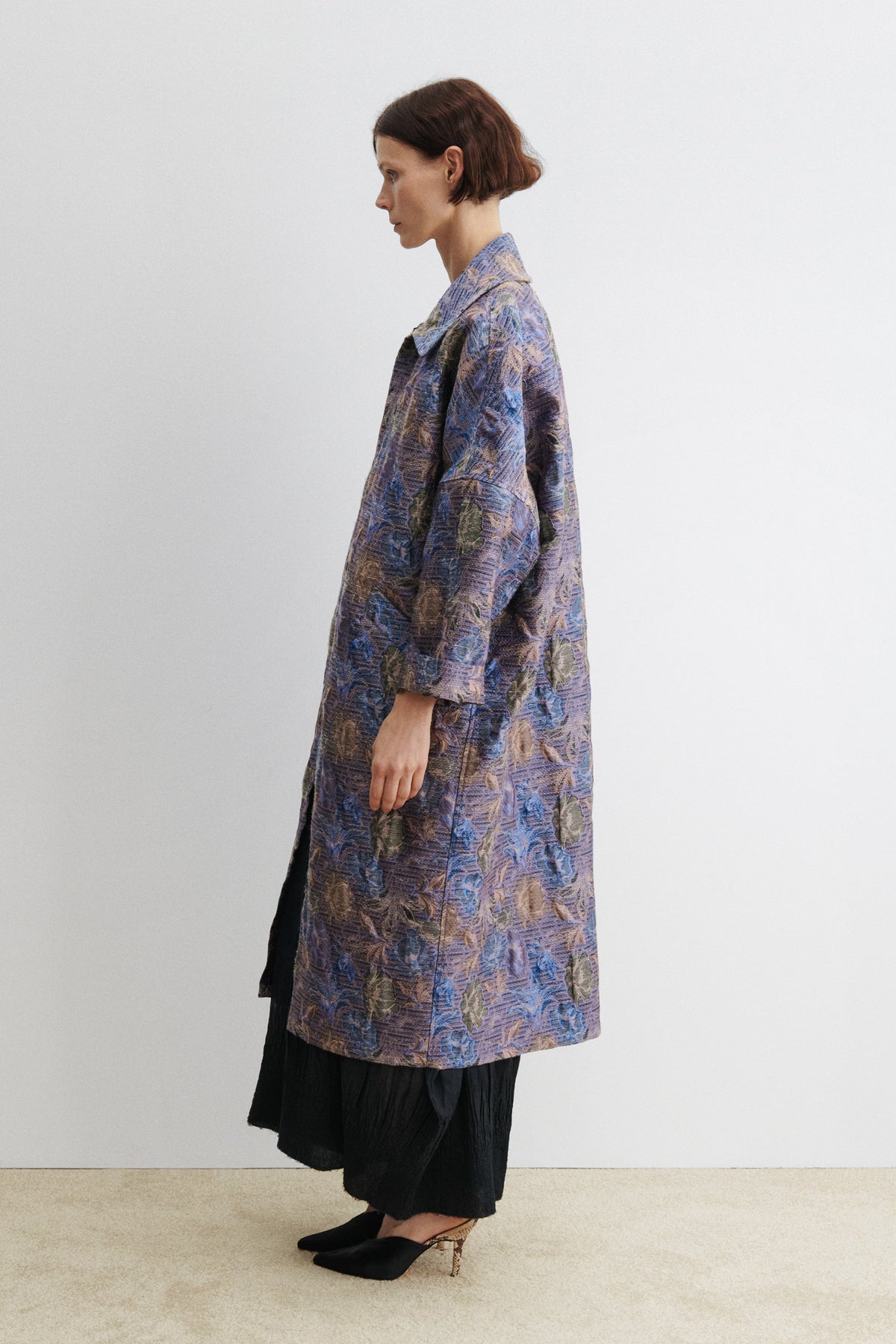 Escott Coat Blue