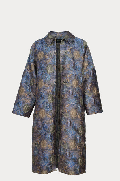 Escott Coat Blue
