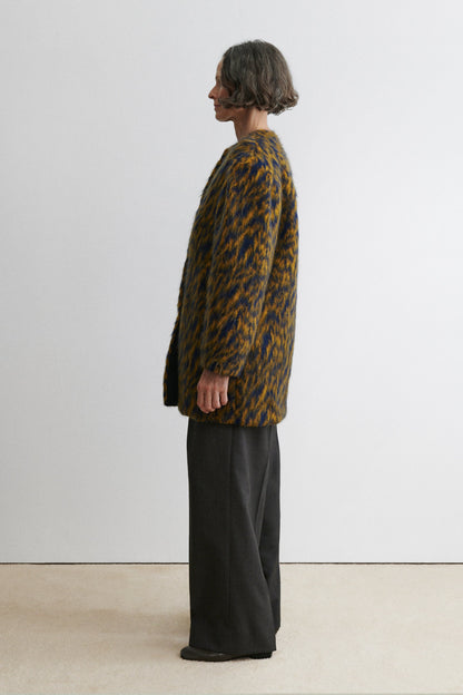 Cosum Coat Blue Ochre
