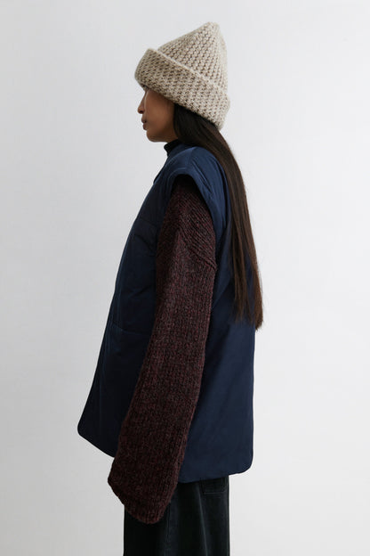 Muff Coat Navy