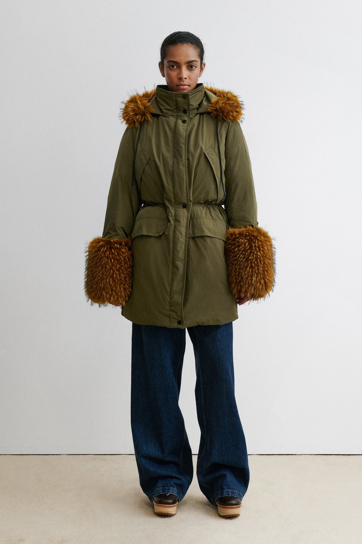 Thyra Coat Olive