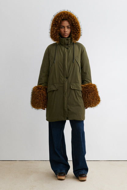 Thyra Coat Olive