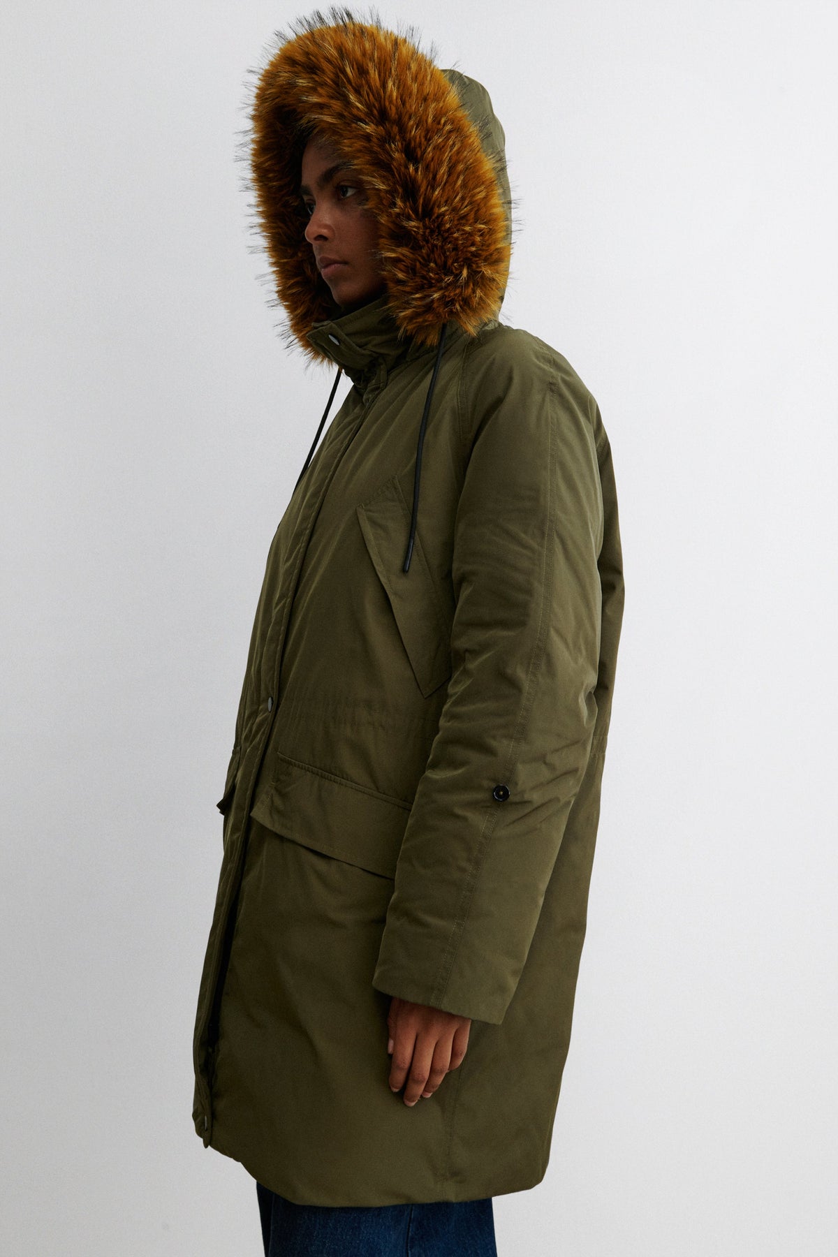 Thyra Coat Olive
