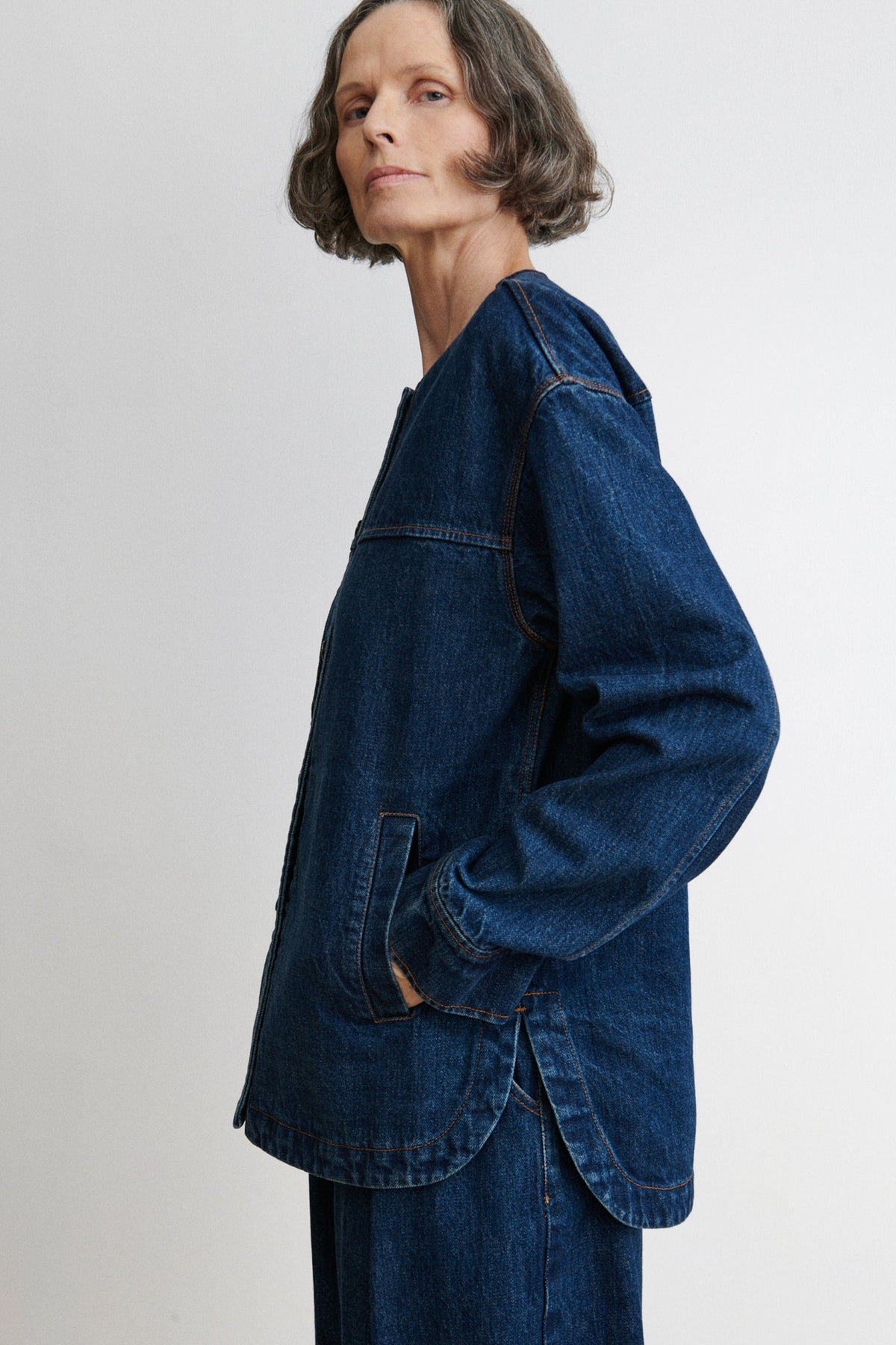Delaney Jacket Muddy Indigo