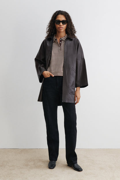 Husk Coat Auburn-Black