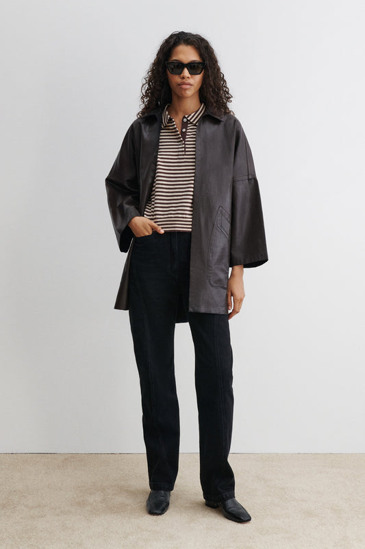 Husk Coat Auburn-Black