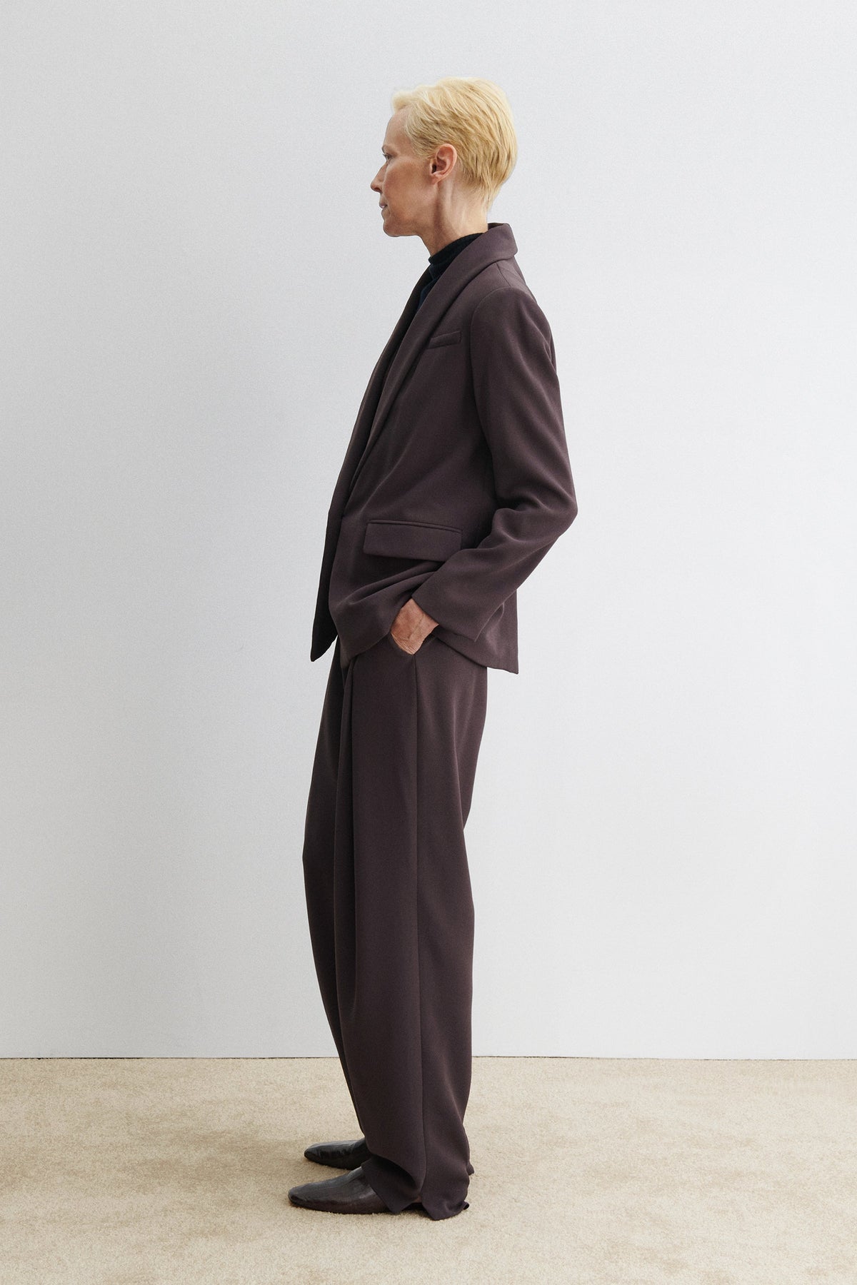 Lang Blazer Bark