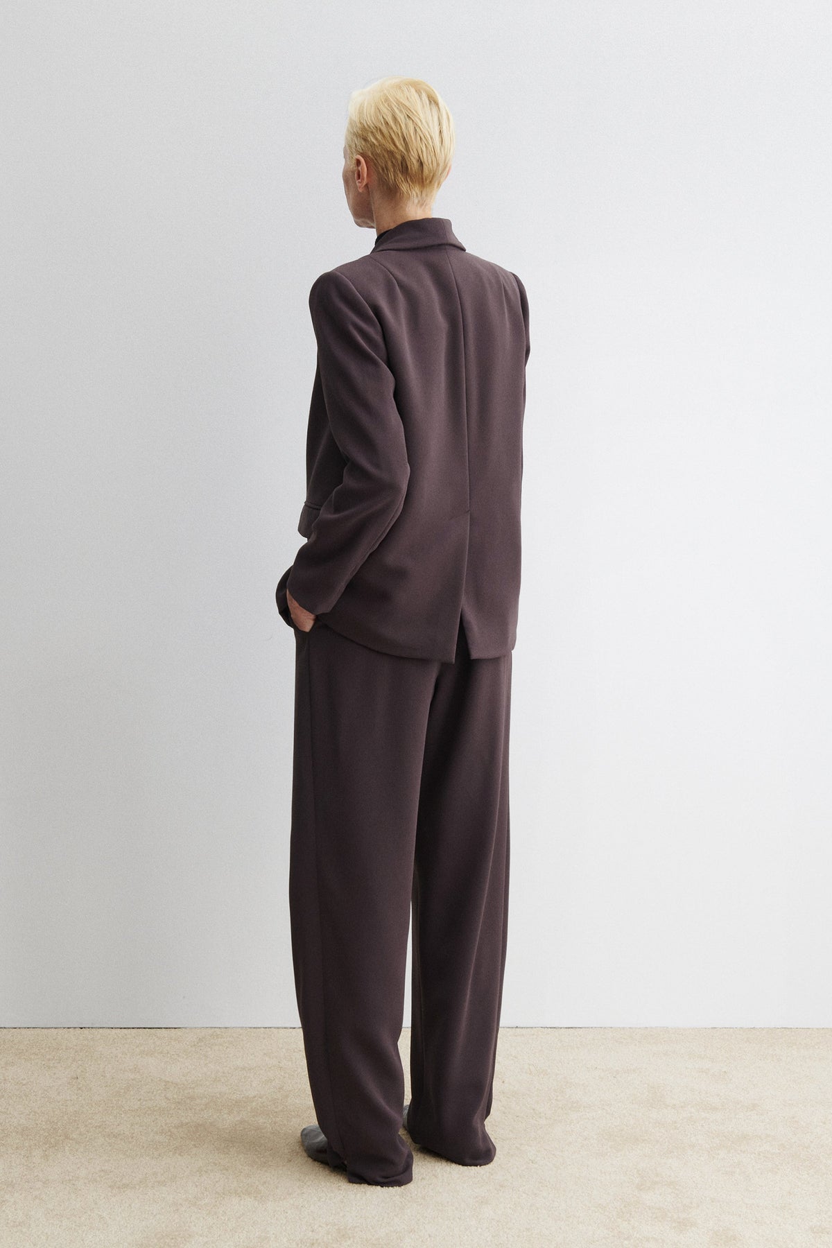 Lang Blazer Bark