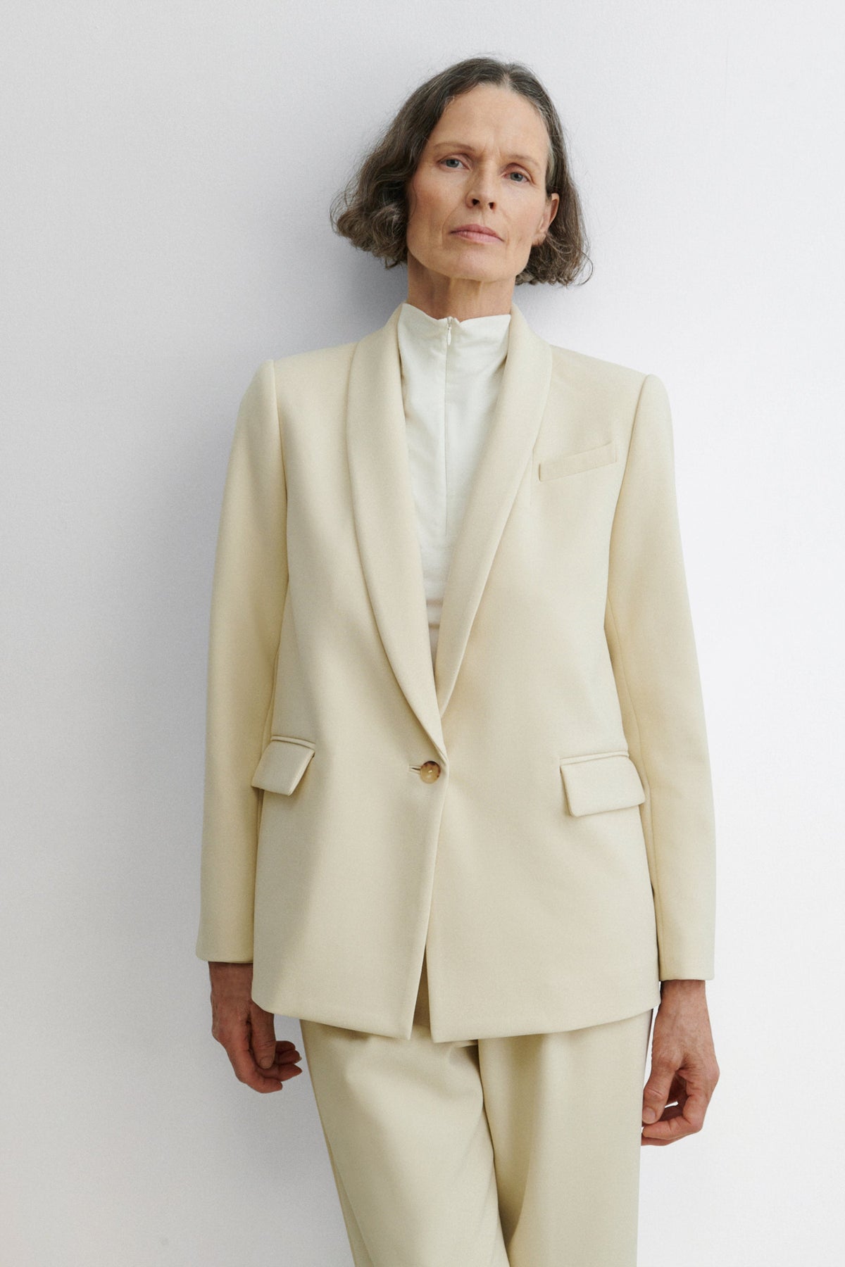 Lang Jacket Cream