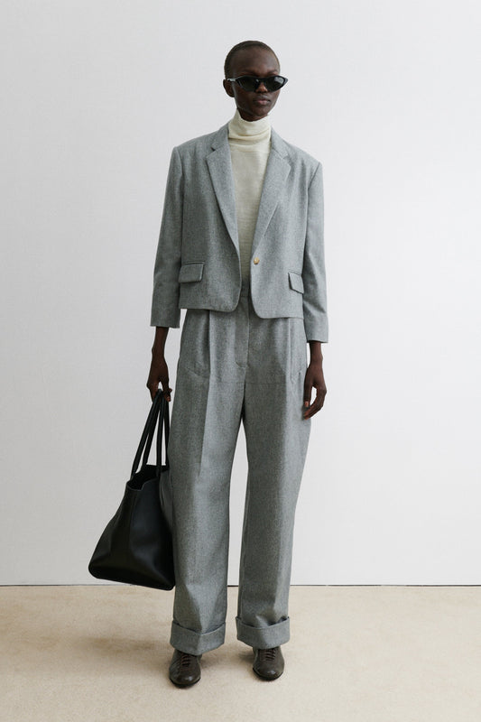 Bolt Blazer Light Grey