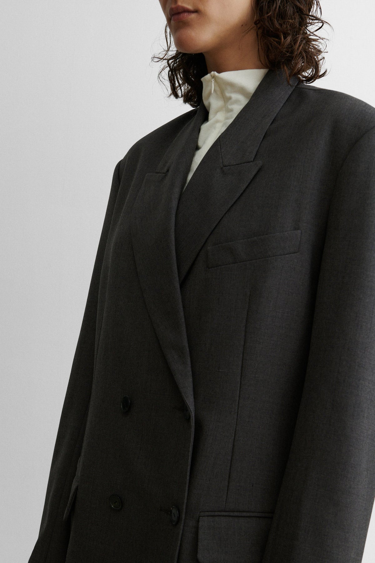 Orsay Blazer Dark Grey Melange
