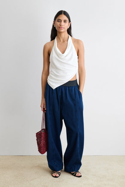 Beaulieu Halter Top Off White