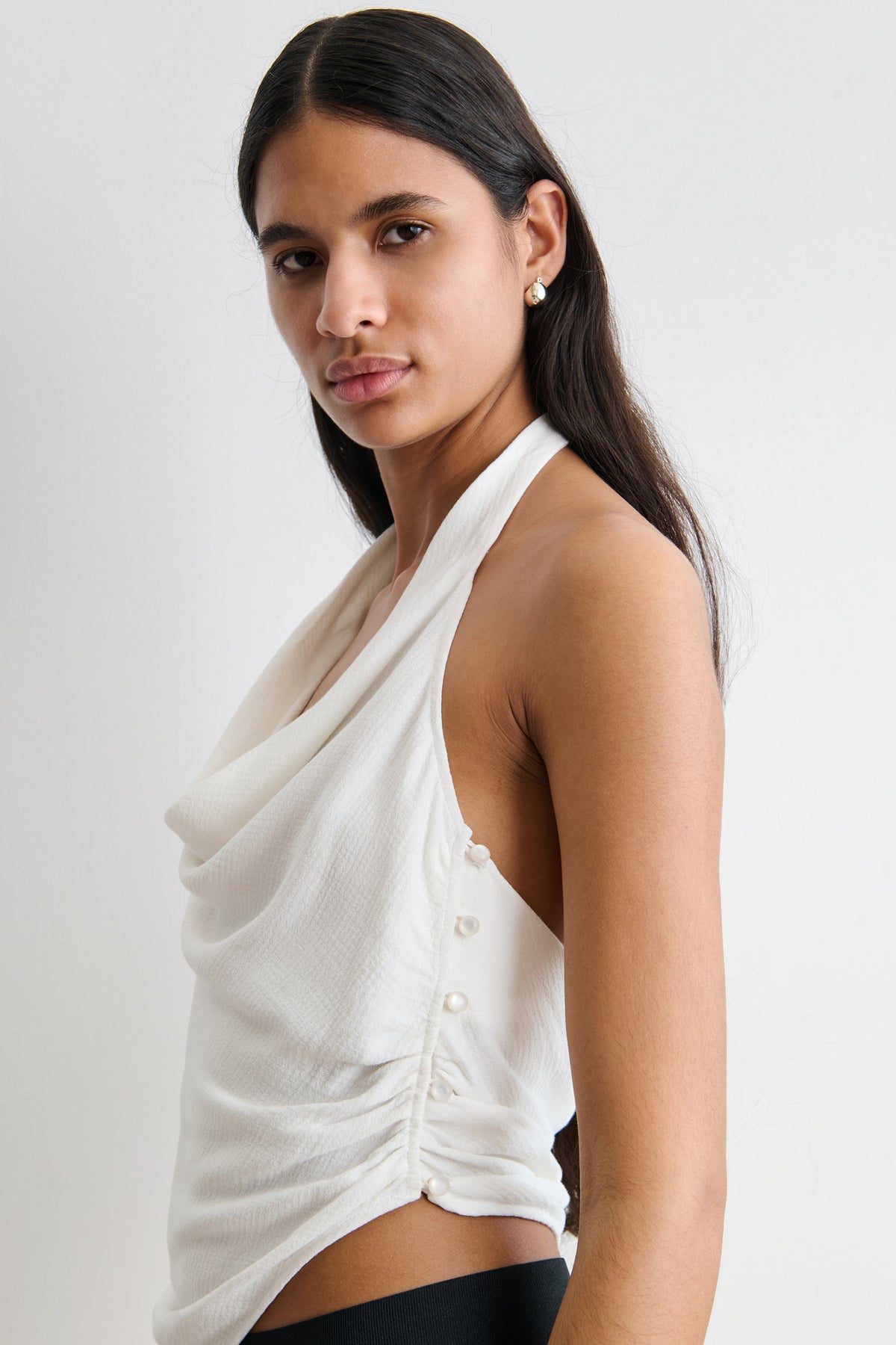 Beaulieu Halter Top Off White