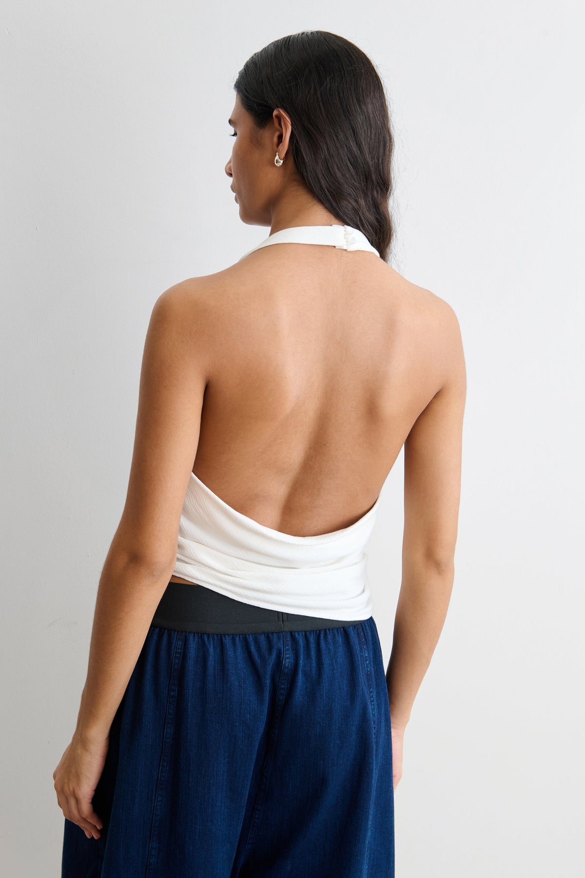 Beaulieu Halter Top Off White