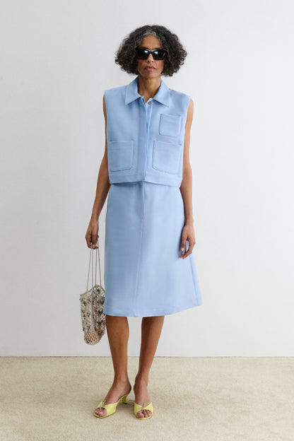 Hanley Vest Sky Blue