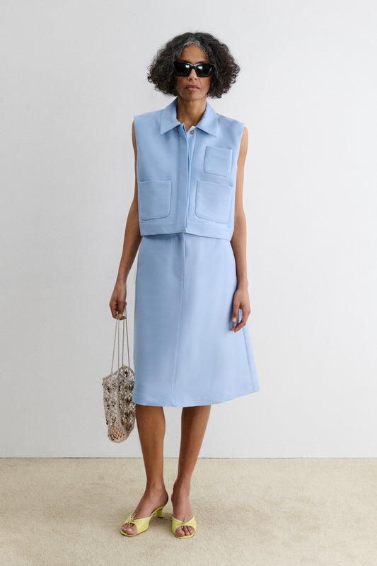Hanley Vest Sky Blue