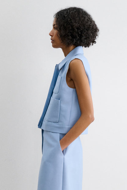 Hanley Vest Sky Blue