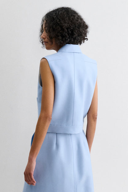 Hanley Vest Sky Blue