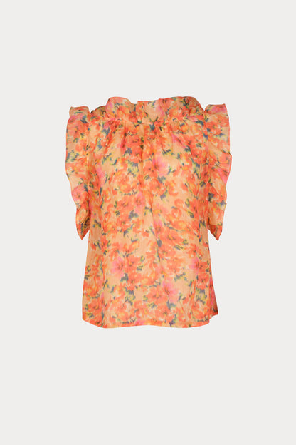 New Via Top Orange