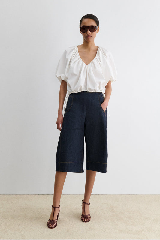 Shapley Top White