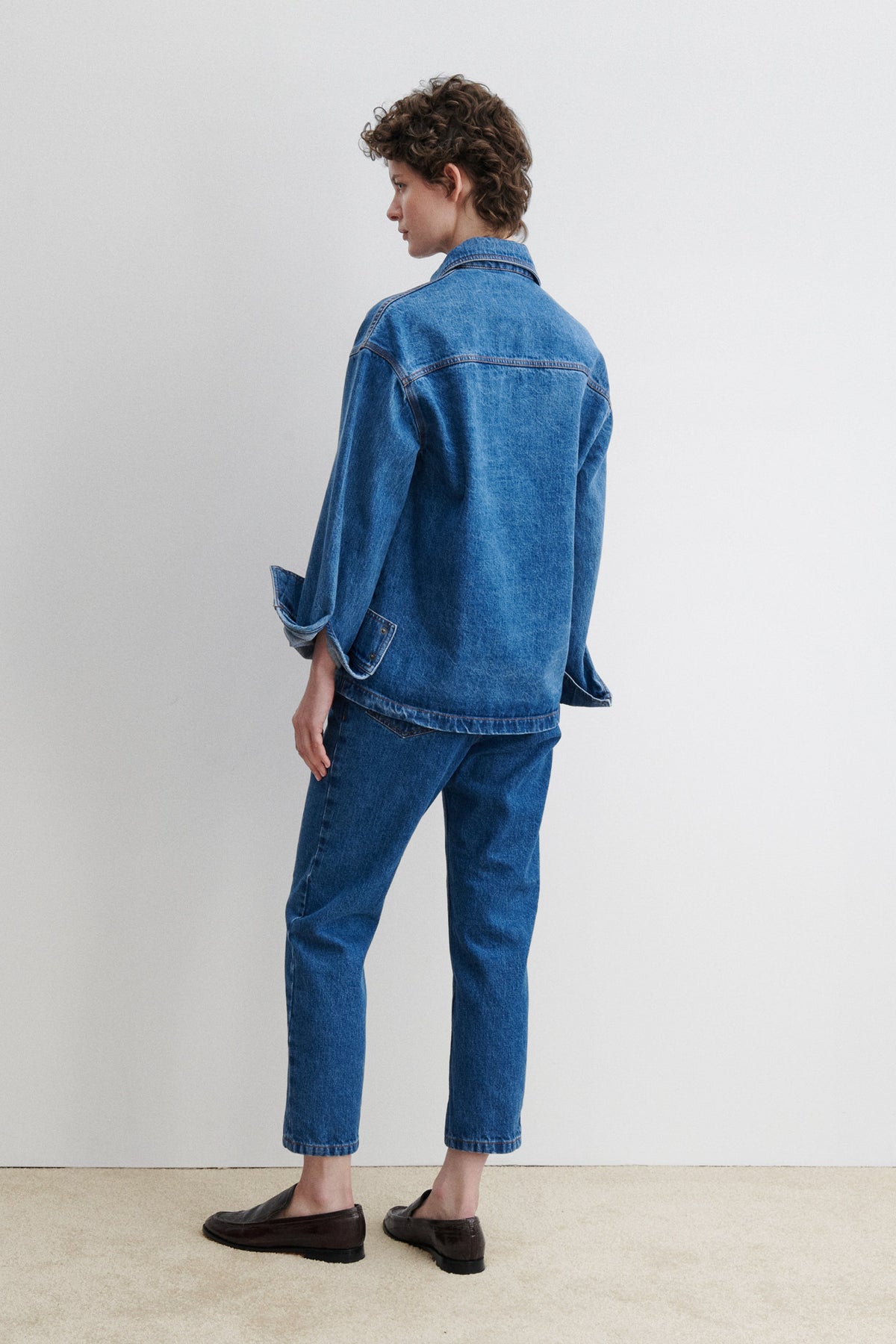 Wade Shirt Cool Indigo