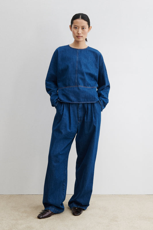 Slope Top Indigo