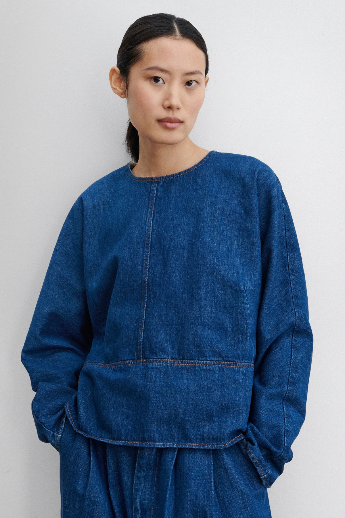 Slope Top Indigo