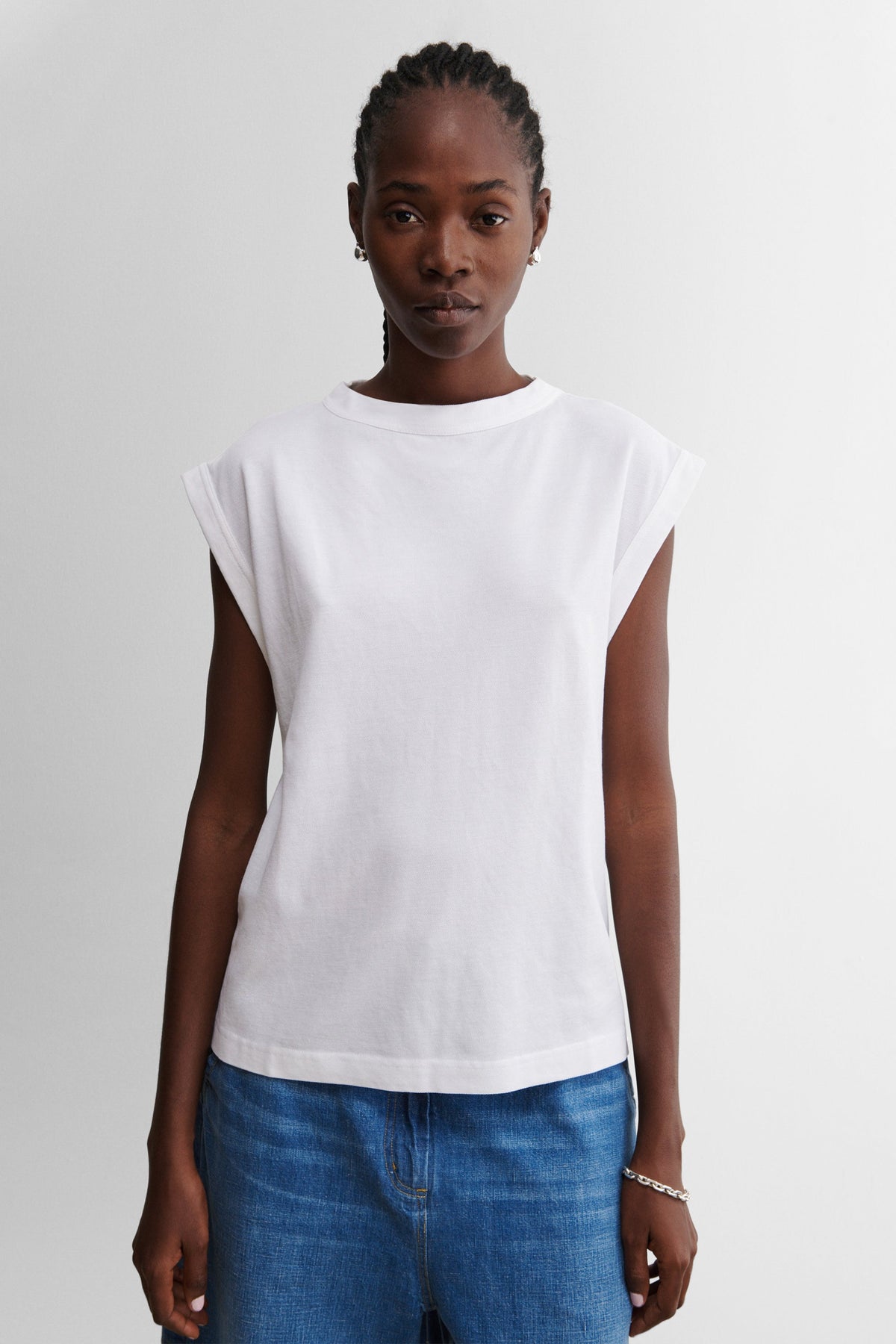 Bloom Tee White