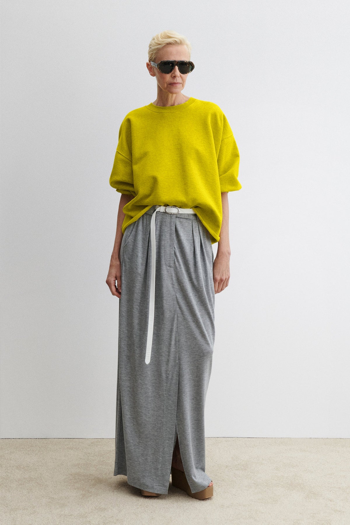 Fond Sweatshirt Citron