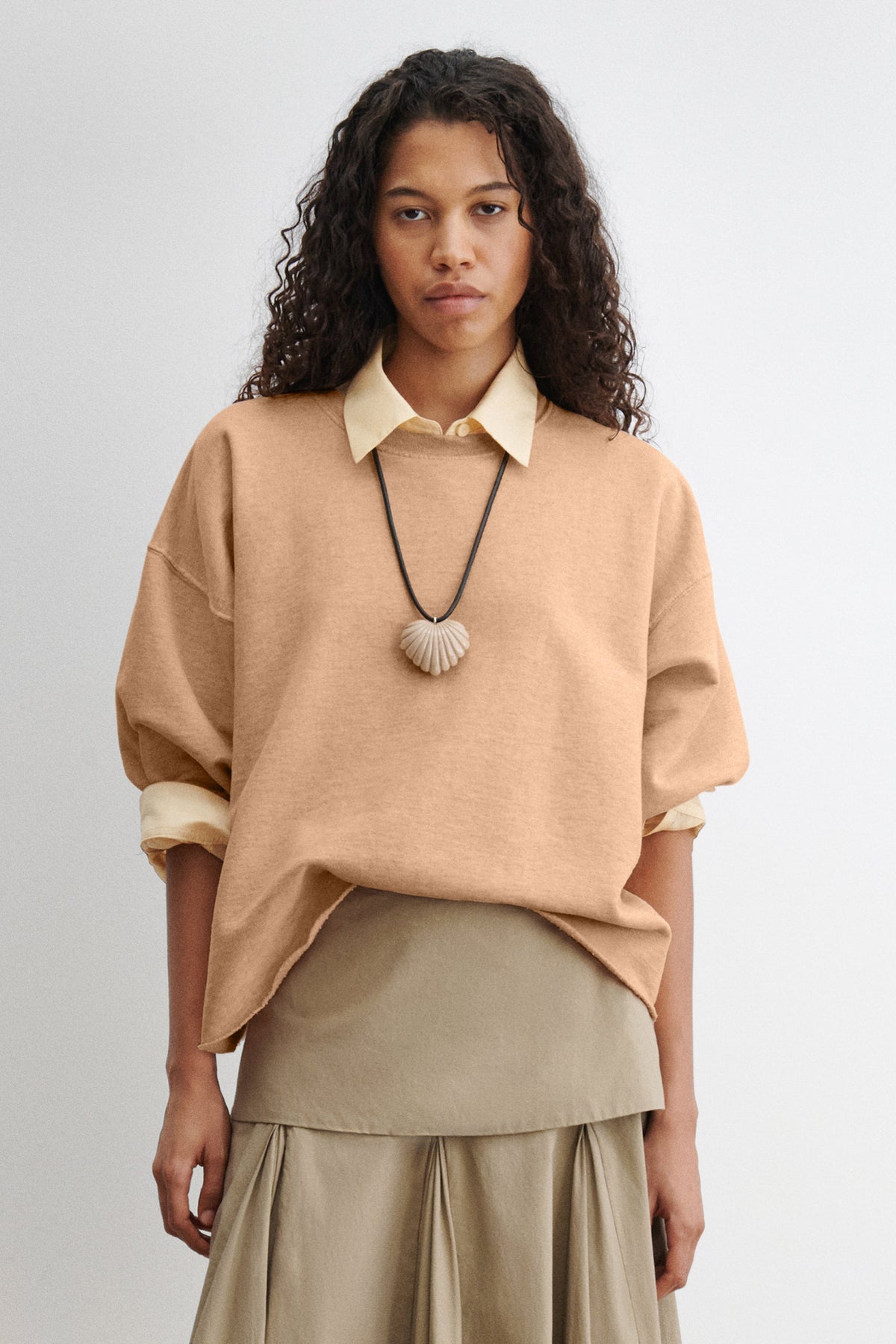 Fond Sweatshirt Citron