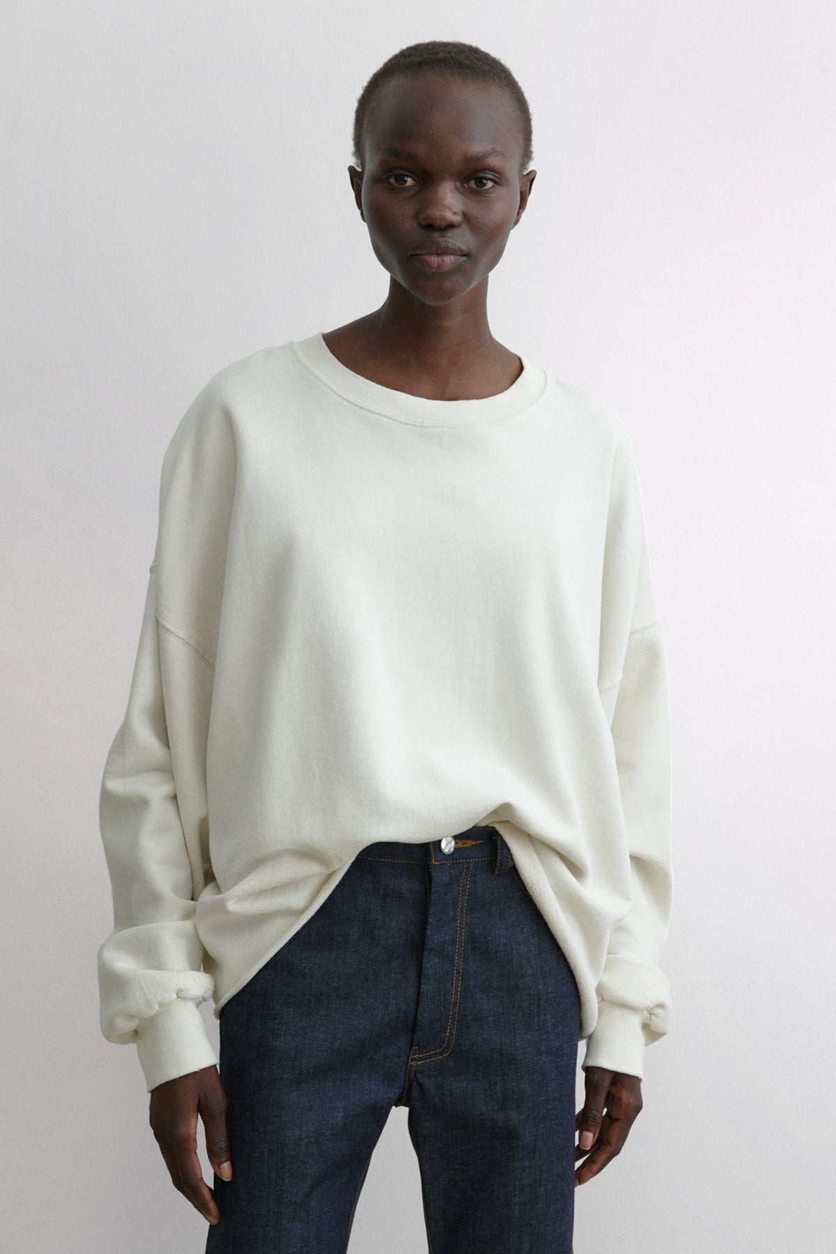 Fonder Sweatshirt Dirty White