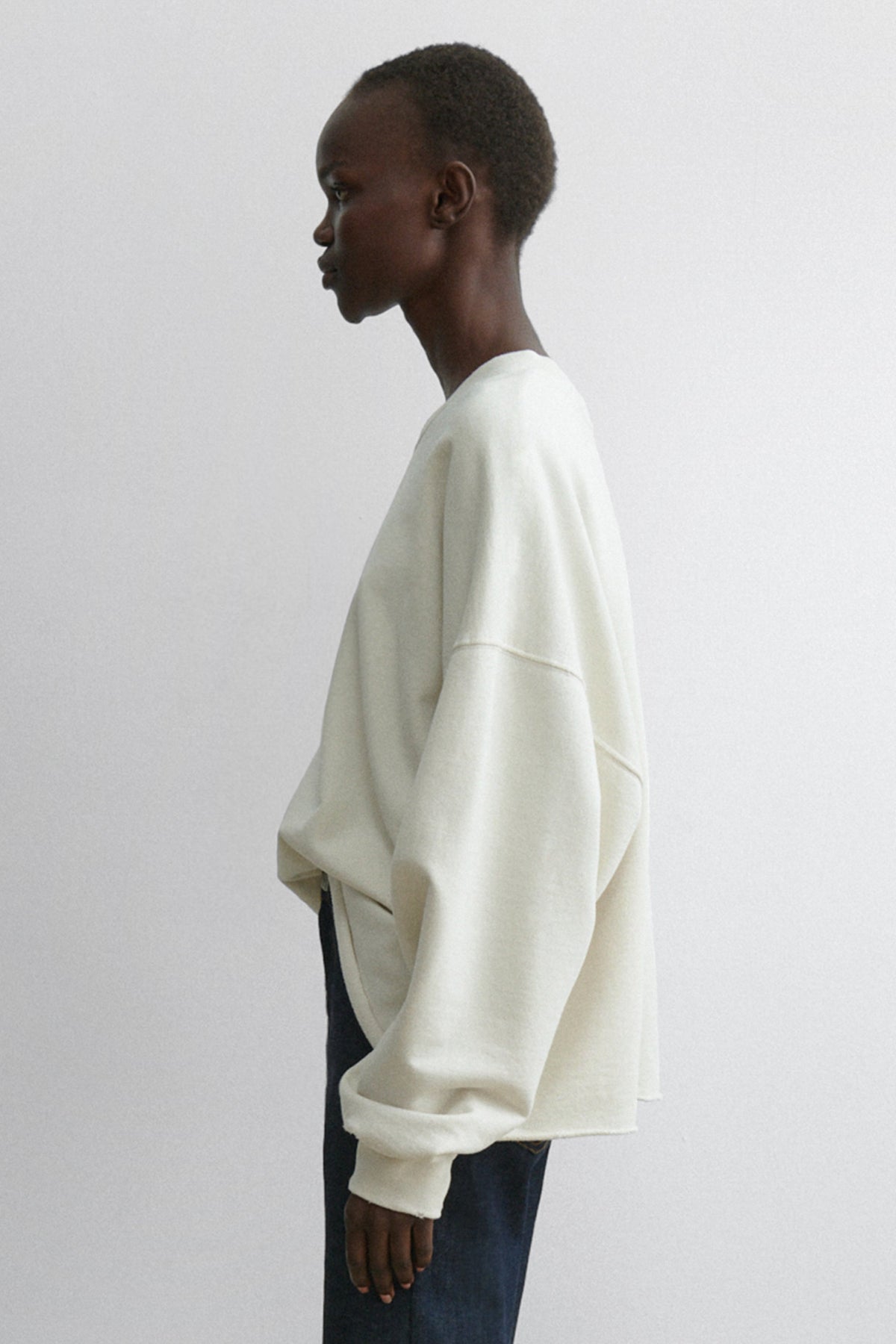 Fonder Sweatshirt Dirty White