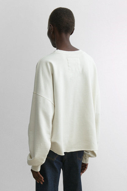 Fonder Sweatshirt Dirty White