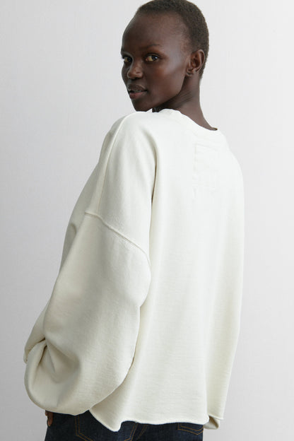 Fonder Sweatshirt Dirty White