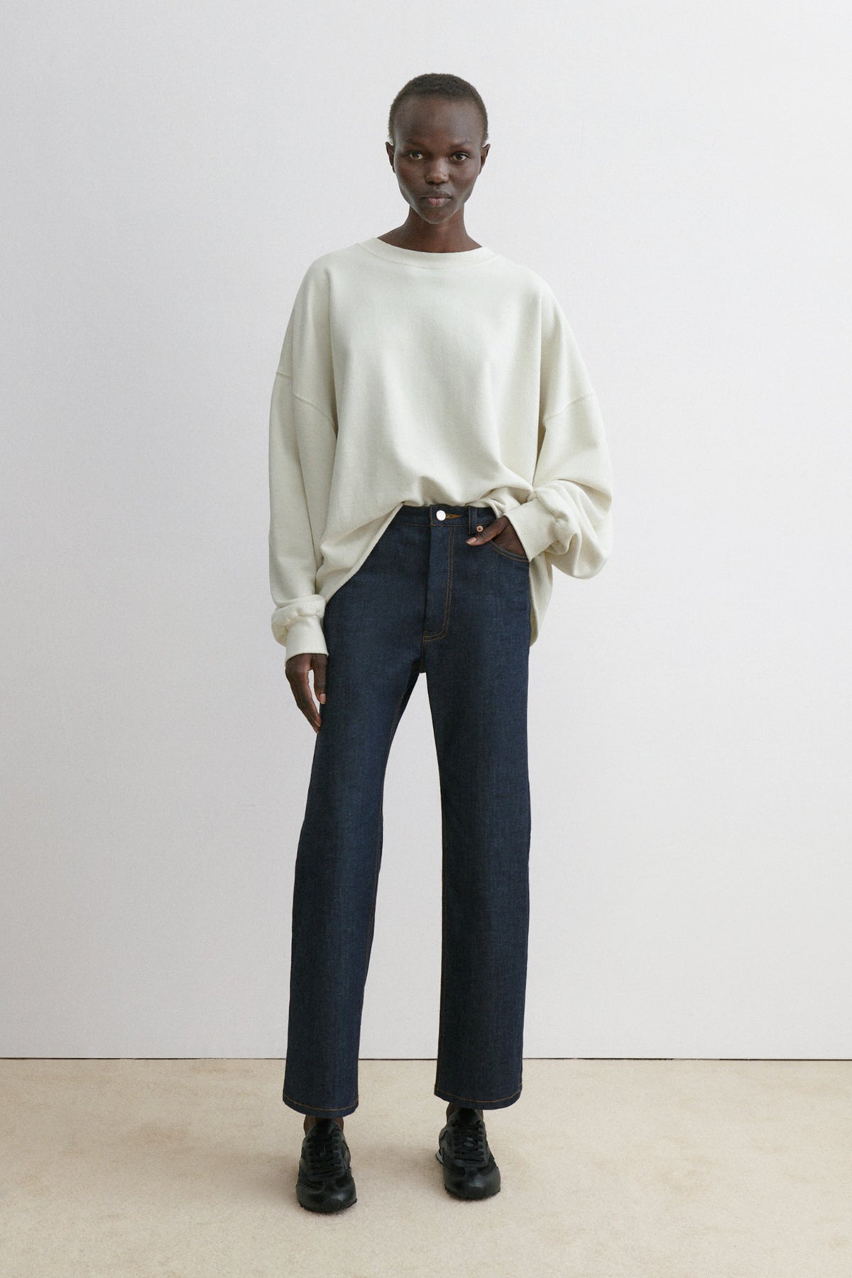 Fonder Sweatshirt Dirty White