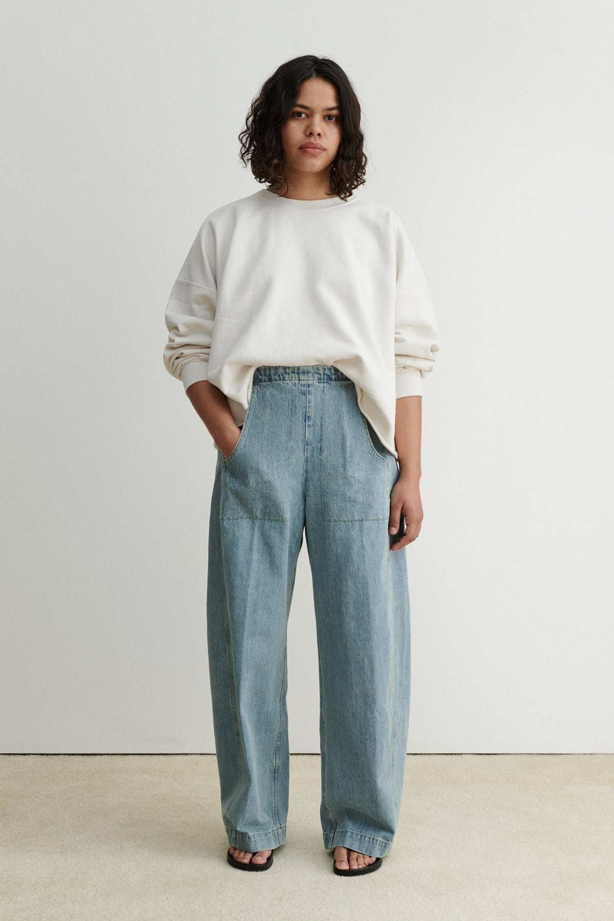 Fonder Sweatshirt Dirty White