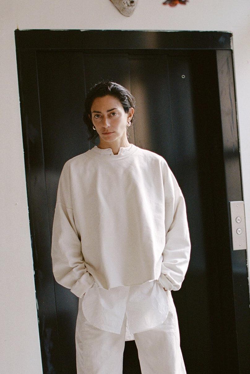 Fonder Sweatshirt Dirty White