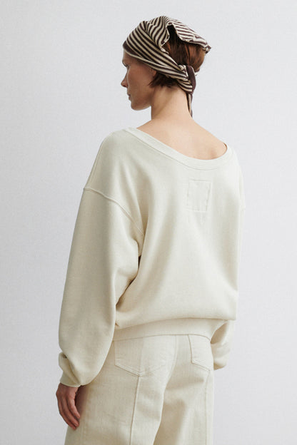Dip Sweatshirt Dirty White