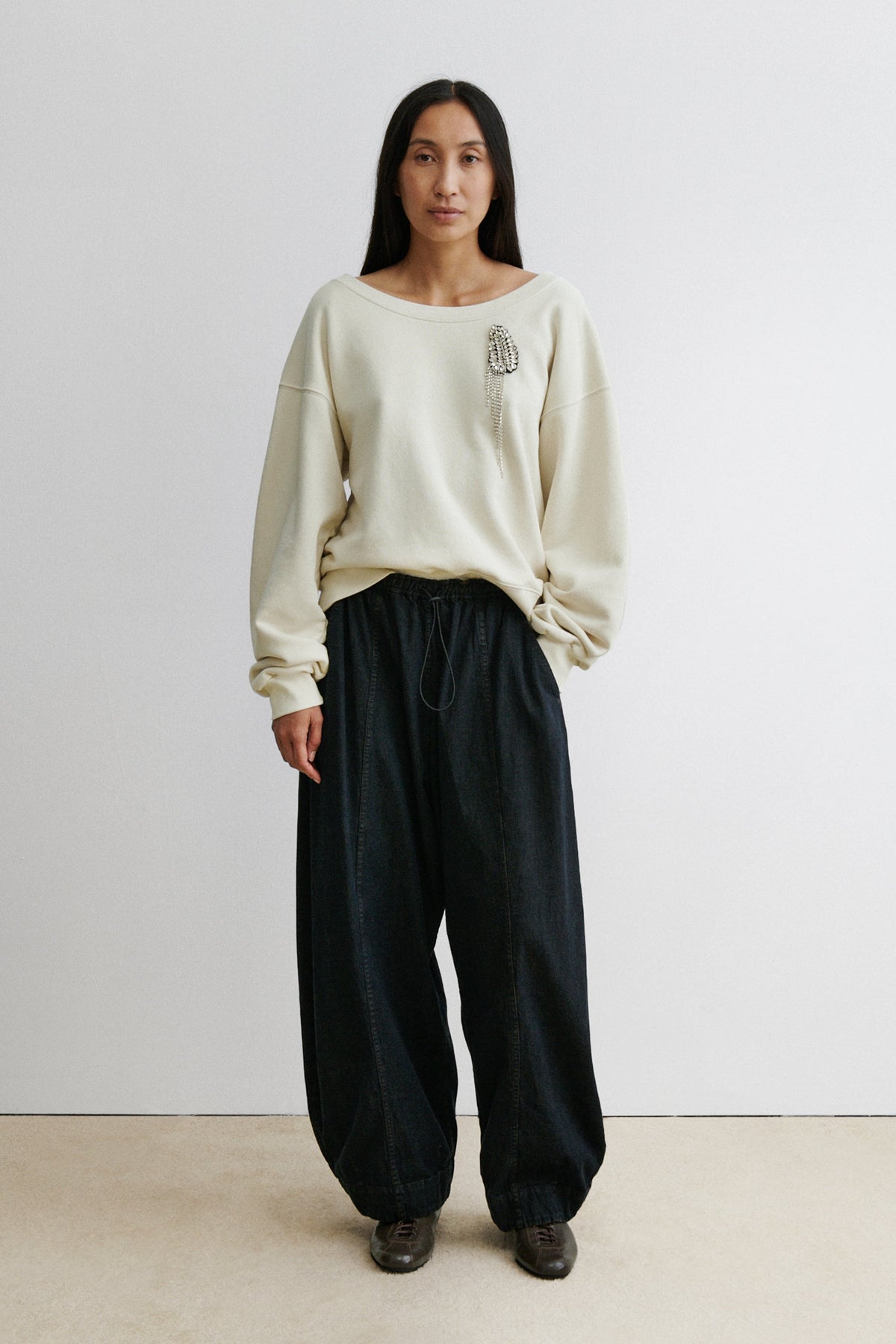 Dip Sweatshirt Dirty White