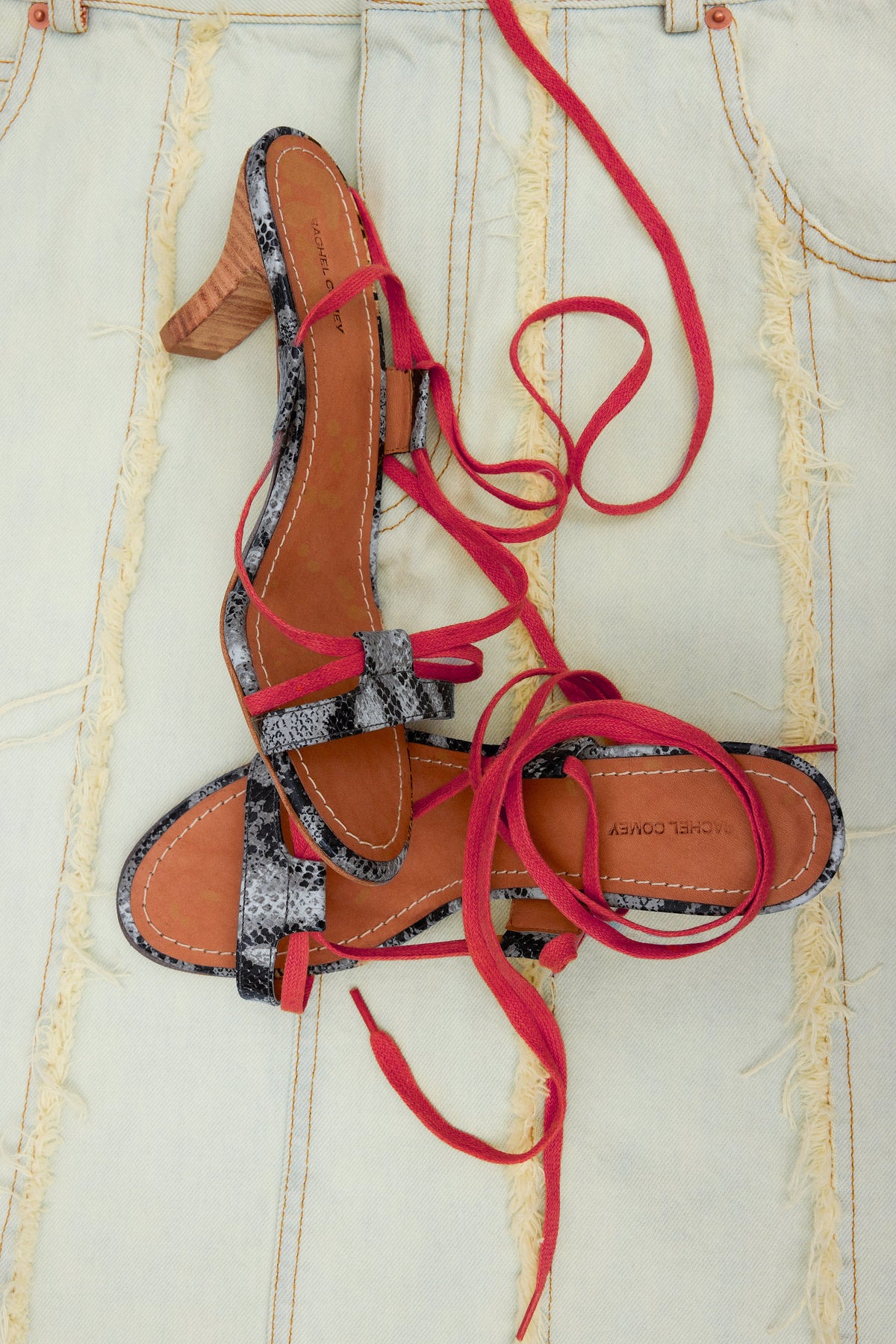Dawlen Heel Grey Multi