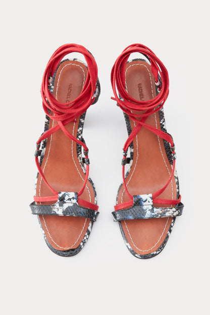 Dawlen Heel Grey Multi
