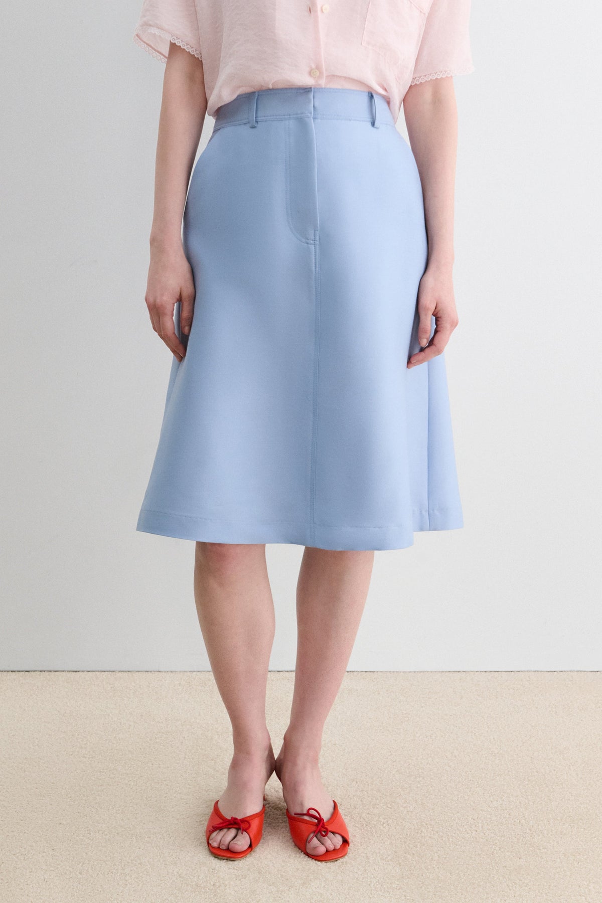 Osa Skirt Sky Blue