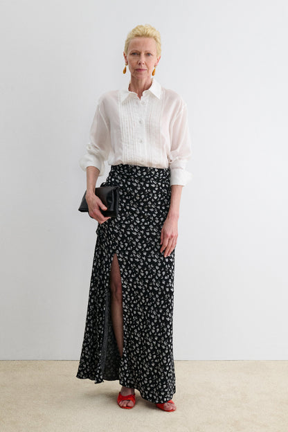 Arra Skirt Black-White