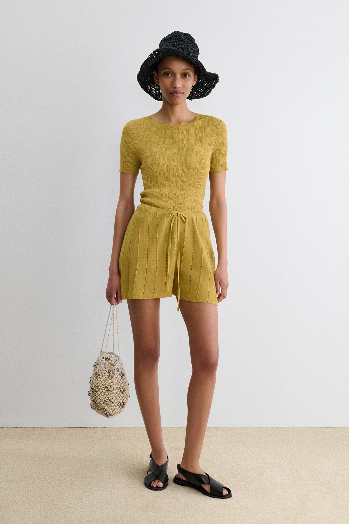 Lita Skort Mustard