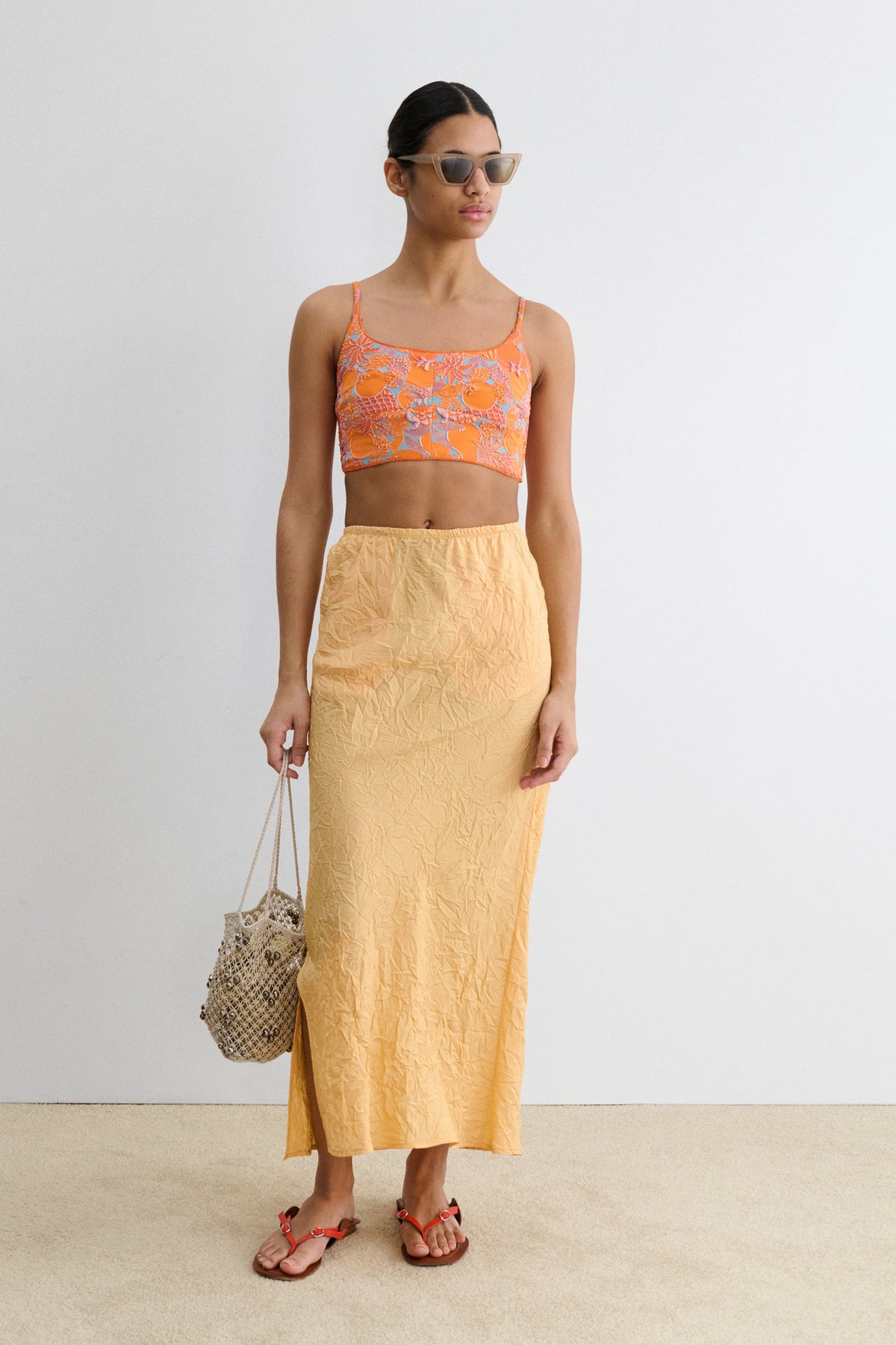 Vela Skirt Peach